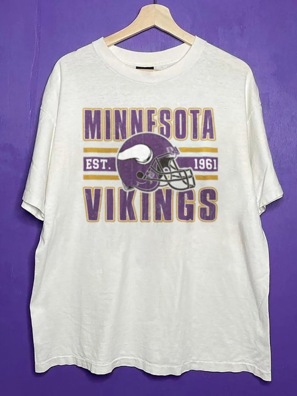 Vintage Minnesota Vikings Shirt, NFL Minnesota Vikings Football Unisex Shirt Tee